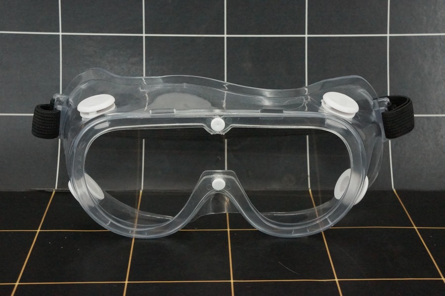 GE - Kacamata Safety Clear Silikon Anti Virus
