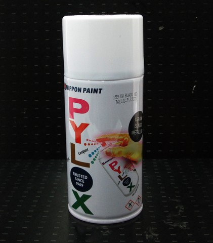 Nippon Paint - Pylox Cat Semprot Black Metal