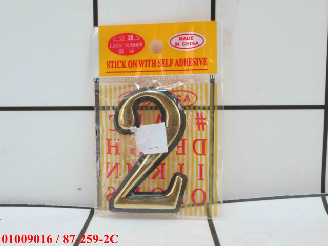 GE - Angka Tempel Ukuran Kecil 2