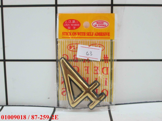 GE - Angka Tempel Ukuran Kecil 4