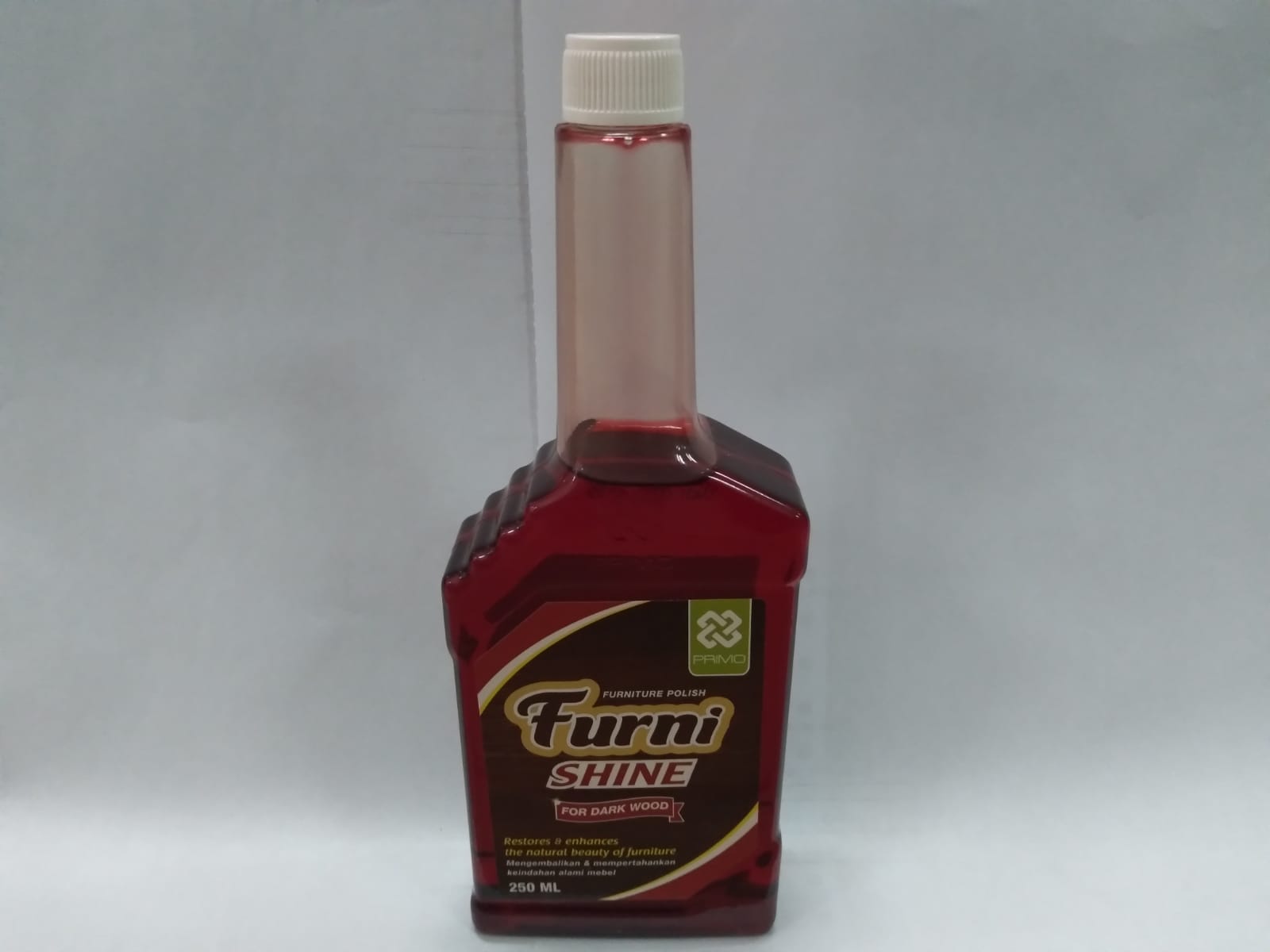 Primo Furni Shine Dark Wood Pembersih Meubel Kayu Warna Tua