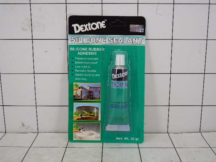 DEXTONE Lem Perekat Kaca Silicon Seal 30Gram