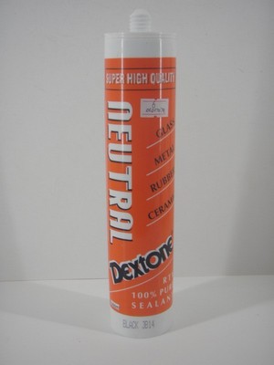 Dextone Lem Glass & Metal Black 300ml