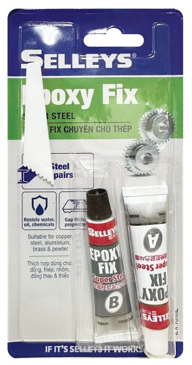 Selleys Epoxy Fix Super Steel Lem Epoxy- 35 ml