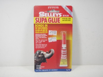 GE - Lem Serbaguna Selleys Supa Glue 2 Gram
