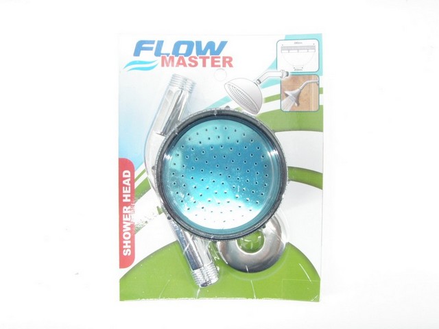 GE - Wall Shower Head Bulat Stainless Steel 80 Cm