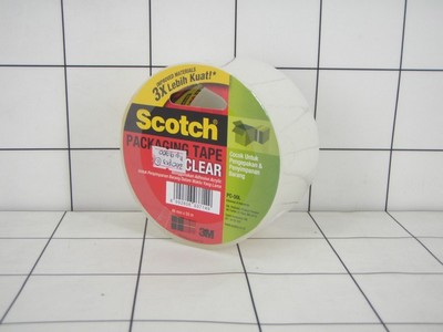 3M Packaging Tape Clear PC-50L 48 mm x 50m, Isolasi Packing Bening