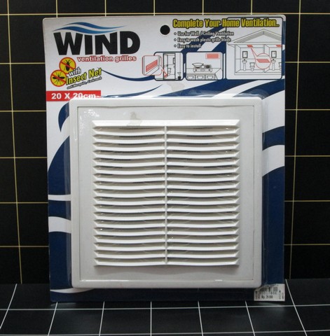 Grill Ventilasi Wind 20x20 Cm