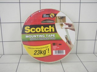 3M Scotch Mounting Tape Double Tape Busa Tipe 110-5B 12mmx5m