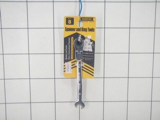 GE - Kunci Pas Ring Ratchet Flebel 8 mm