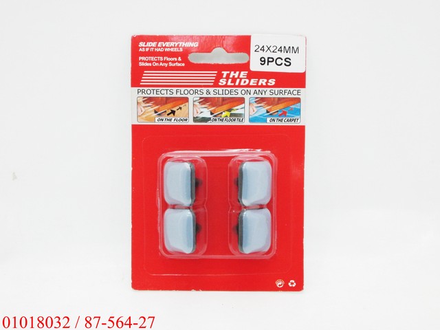 GE - Bantalan Kaki Pengaman Furniture 24x24 mm Kotak