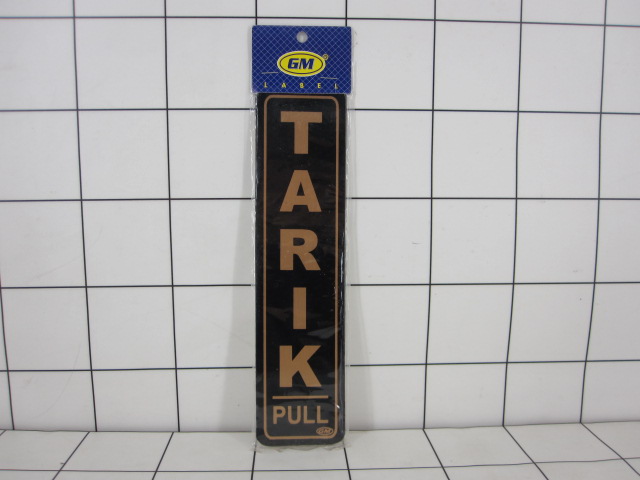 GE Label GM " Tarik "