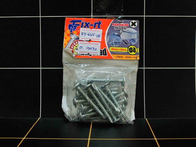 GE - Sekrup Baja Ringan 4 x 40 mm 20 Pcs