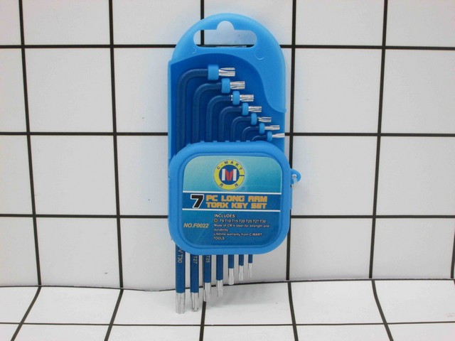 C Mart kunci set long arm F0022 7pcs