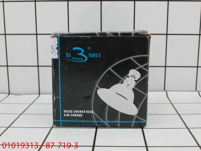 GE - Wall Shower Head Bulat Stainless Steel 10 Cm