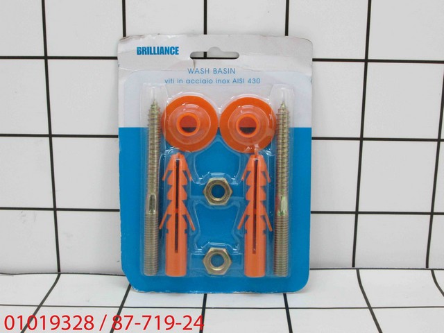 Sekrup Wastafel Set Isi 8 Pcs