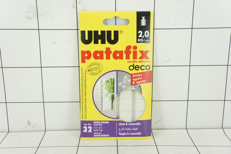 GE Lem UHU Patafix Homedeco 6Pads