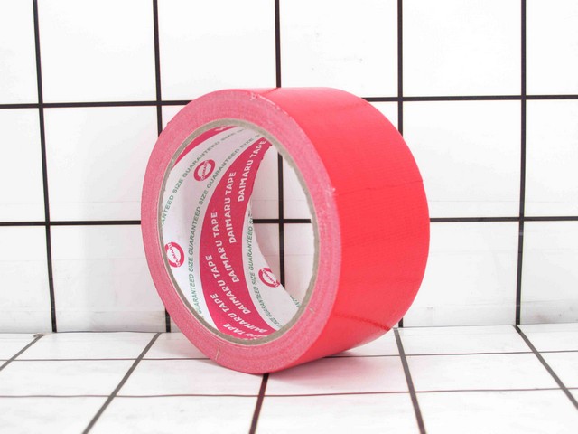DAIMARU Cloth Tape Lakban Kain Warna  Hitam 48 mm x 12 meter