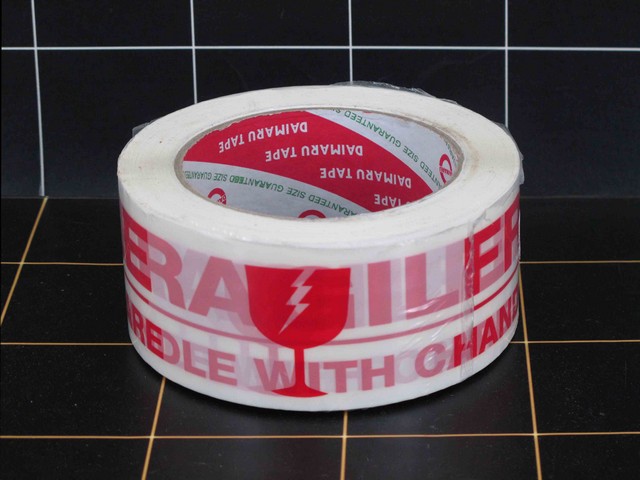 Daimaru OPP Printed Tape Lakban FRAGILE 48mm x 100mm