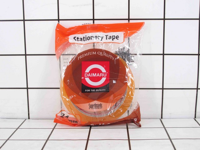 DAIMARU Stationery Tape Transparan 24 mm x 72 Yard