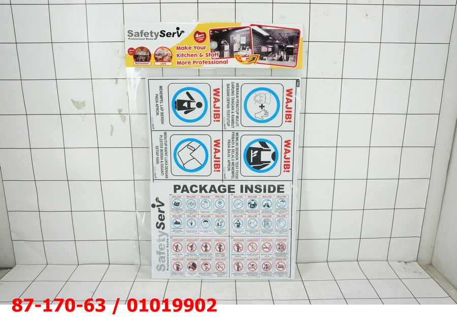 Label Safety Wajib Jangan Isi 4