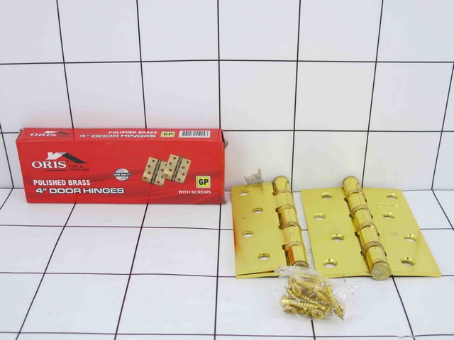 GE - Engsel Pintu Tebal Gold 4 Inch