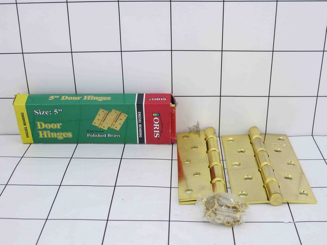 GE - Engsel Pintu Tebal Gold 5 Inch