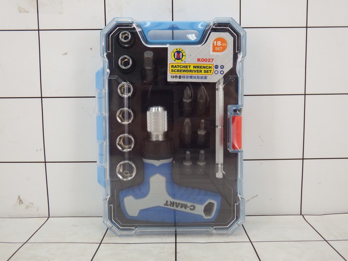 C-Mart Rachet Wrench 18 Pcs Set