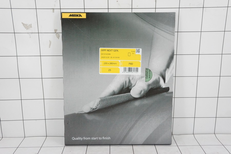 MIRKA - Amplas Lembaran P80 Waterproof