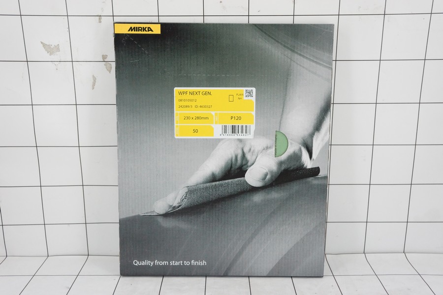 MIRKA - Amplas Lembaran P120 Waterproof