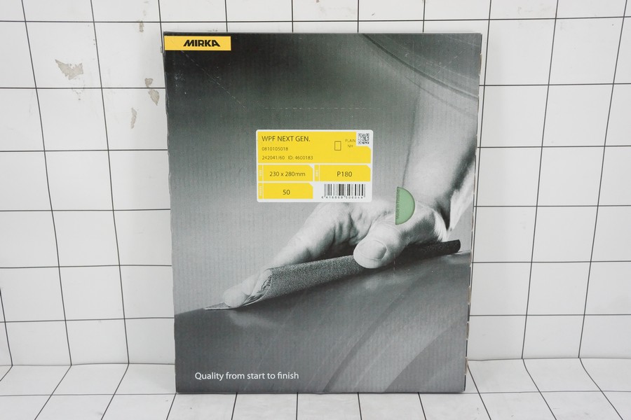 MIRKA - Amplas Lembaran P180 Waterproof