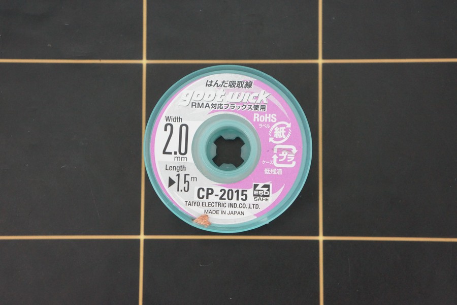GE Gootwick 2.0mm pelepas timah solder