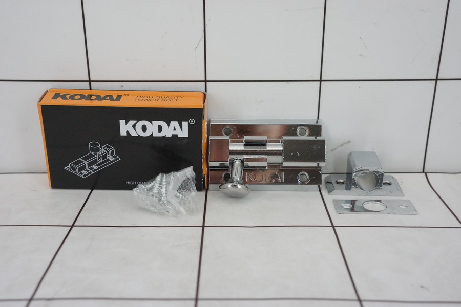 KODAI Grendel Slot Pintu Gerendel Jendela Slot Pintu Aluminium Nickel Kodai 2 Inch 2” TB01CP