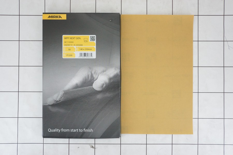 MIRKA - Amplas Lembaran P1200 Waterproof