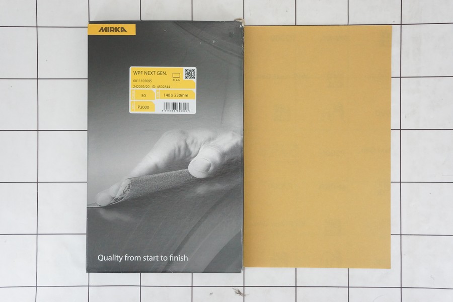 MIRKA - Amplas Lembaran P2000 Waterproof