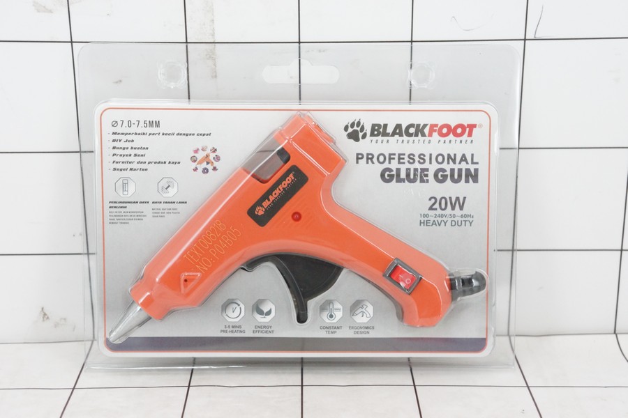 BLACKFOOT Lem Tembak 20 Watt / Hot Glue Gun 7.5 Switch 20