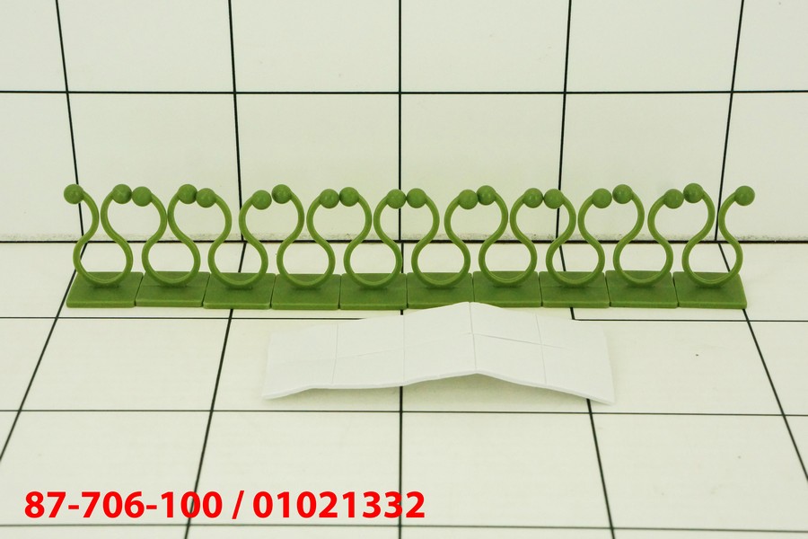Penjepit Kabel 10pc Hook Holder Cable  Pengikat Gulung Serbaguna