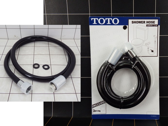 Toto Shower Flexible hose 1,2 M Black
