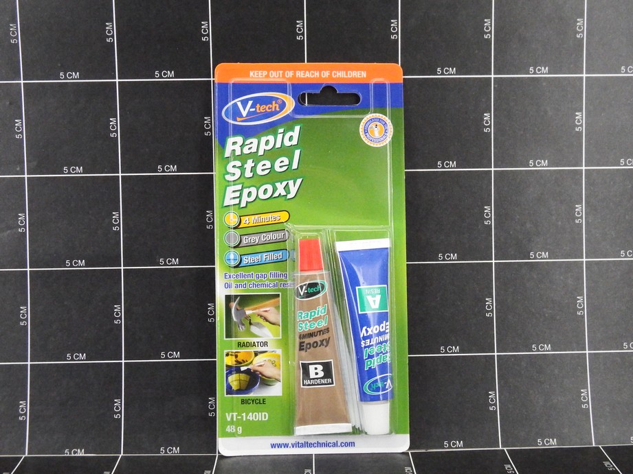 VTECH VT 140 RAPID STEEL EPOXY 48 GRAM / LEM EPOXY DUA KOMPONEN