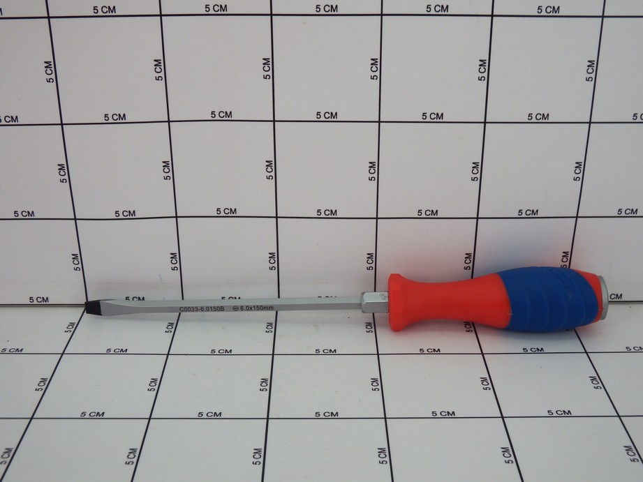 C Mart Obeng plus 6x karet 150mm Red