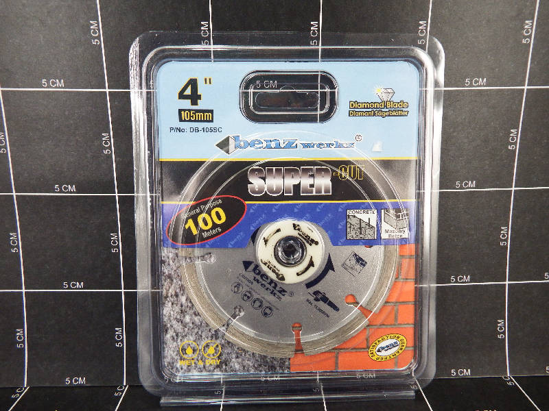 Benz Werk diamond Blade  Super Cut 4"' Mata Pisau