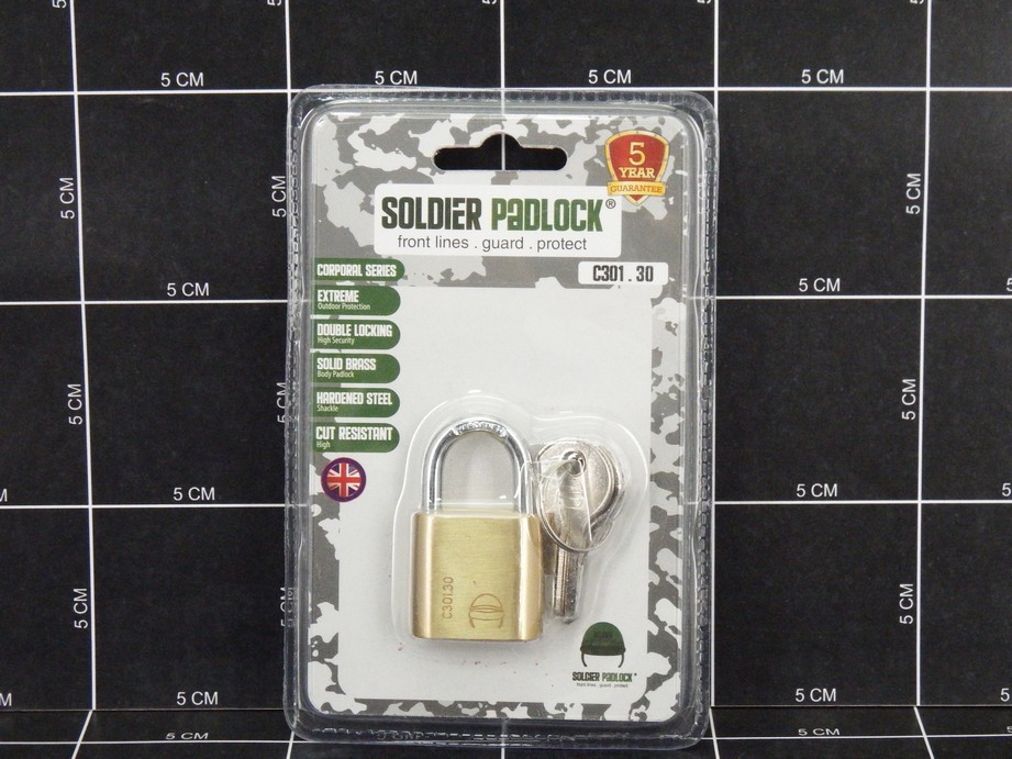 GE Gembok Soldier Padlock C301 30