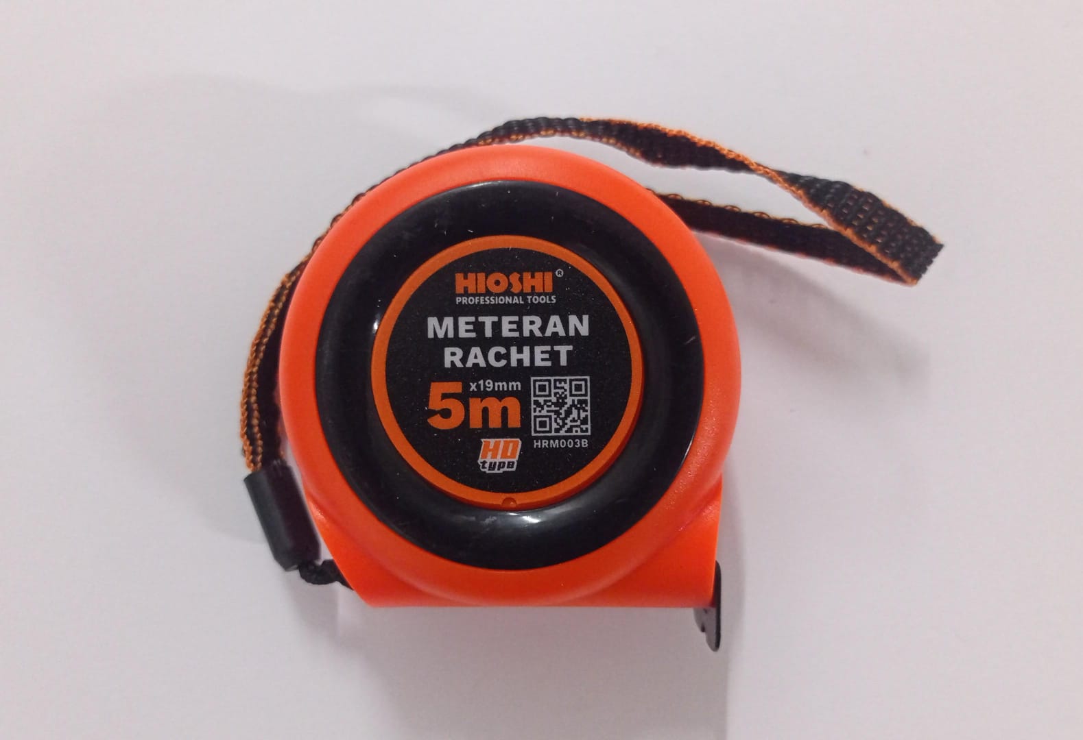 HIOSHI Rachet Rol Meter Autostop Otomat Mini, Meteran Rol