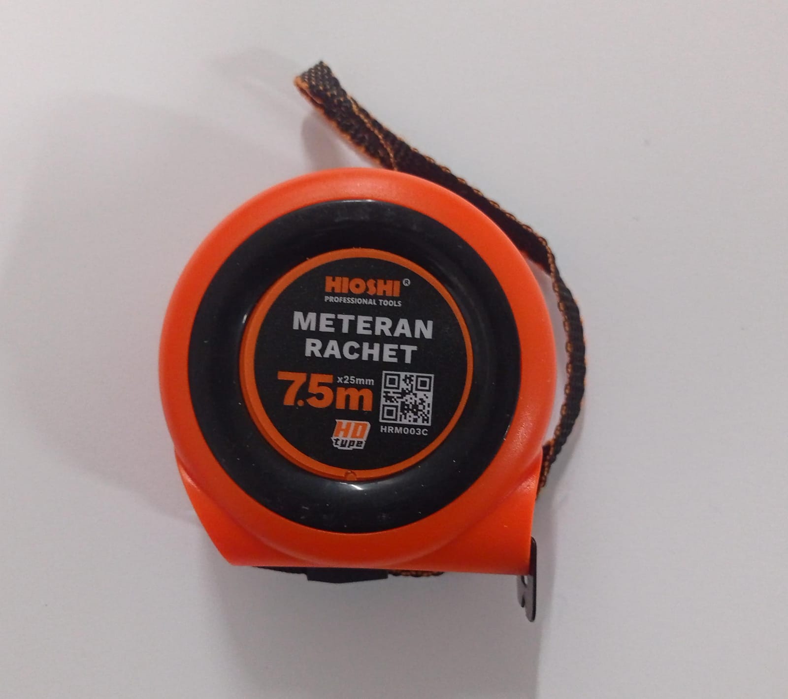 HIOSHI Meteran Rol Meter Rachet Autostop Otomat Mini 7.5m HIOSHI - 7,5mx25mm