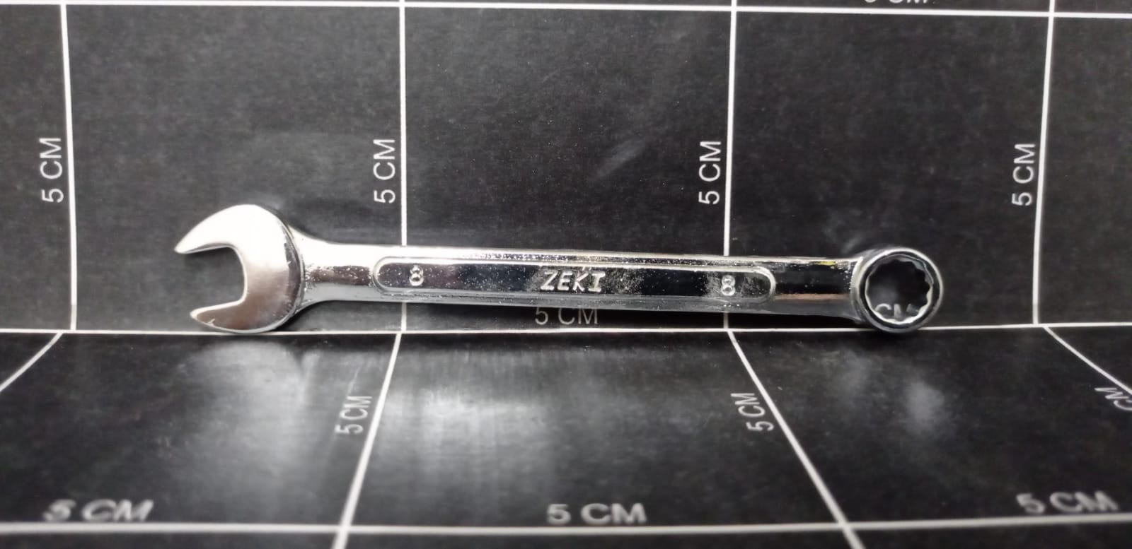 ZEKI Kunci Ring Pas 8mm / Combination Wrench C-RV Spanner Spana 8 mm