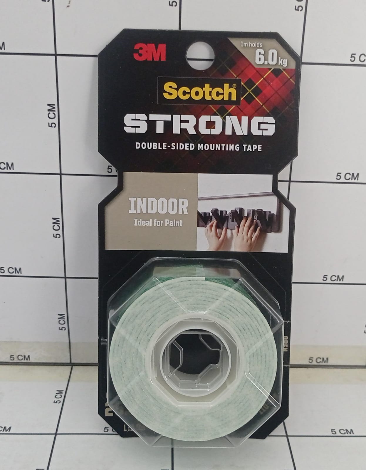 3M SCOTCH STRONG 110-S25 Perekat Double Sided Indoor Mountin