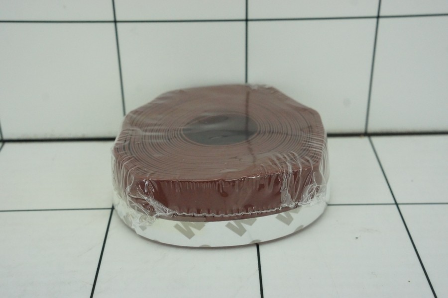 Lakban Rubber Flex Door Seal Strip Bottom Seal 5M - Coklat, 35 mm x 5 m