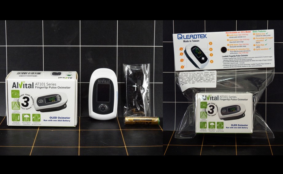 ALVITAL - AT101C Fingertip Pulse Oximeter