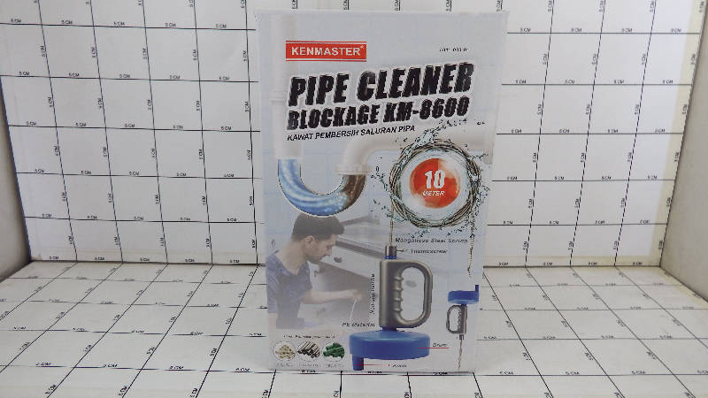 KENMASTER Pipe Cleaner 10 Meter Pembersih Saluran Pipa Mampet KM-8600