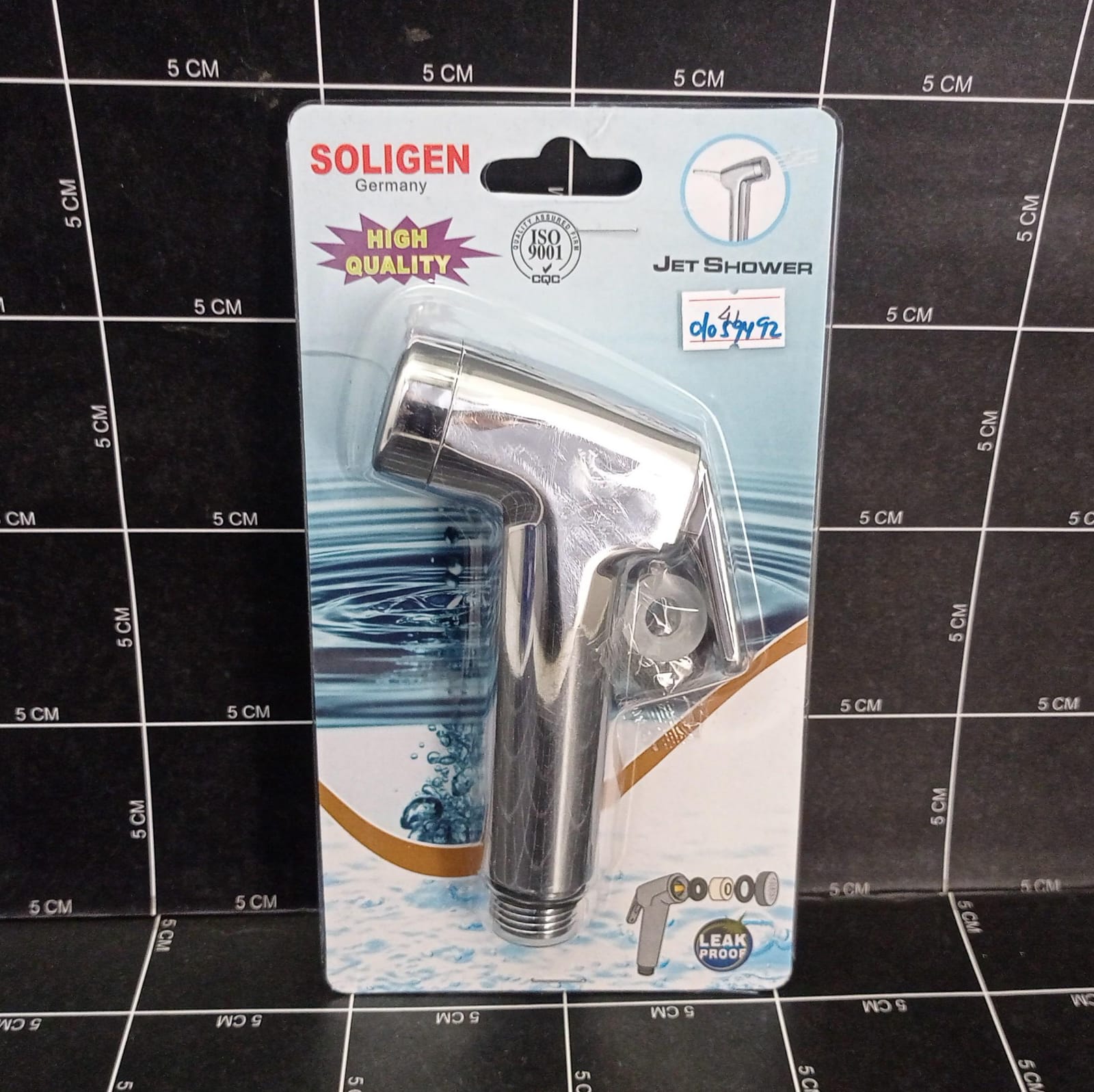 Jet Shower Head Chrome Soligen